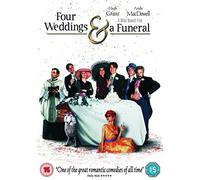 Hugh Grant as Charles; Andie MacDow - Four Weddings & A Funeral - Se DVD [Reino Unido]