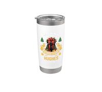Hughes Family Christmas Costume Group Matching Christmas Party Vaso térmico de acero inoxidable de doble pared