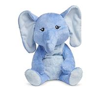 HUGIMALS Emory el Elefante - Peluche con Peso de 2 kg para Niños, Adolescentes y Adultos - para Aliviar el Estrés y Calmar - Sin Perfume, Lavable, Juguete para la Ansiedad