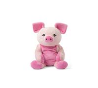 HUGIMALS Harper el Cerdo- Peluche con Peso de 2 kg para Niños, Adolescentes y Adultos - para Aliviar el Estrés y Calmar - Sin Perfume, Lavable, Juguete para la Ansiedad