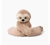 HUGIMALS Hugarounds Sawyer The Sloth - Envoltura de felpa pesada para cuello y hombros de 2.5 libras para microondas | Abrazos relajantes y cómodos para el cuidado personal y la relajación, sin