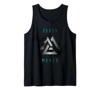 Hugin Munin Odin - Figura Decorativa, diseño de Cuervo Vikingo Camiseta sin Mangas