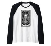 Huginn & Muninn Viking Thor Mjolnir Mitología nórdica Camiseta Manga Raglan