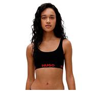 HUGO Sujetador rojo / negro, Talla 100