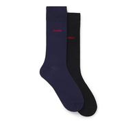 HUGO 2p RS Uni CC 10241199 01 Calcetines Regulares, Azul Marino, 42-48 Hombres