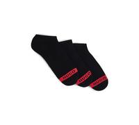 HUGO 3p LC Plush Tape CC Invisible_Socks, Negro1, 43-46 para Hombre