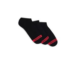 HUGO 3p LC Plush Tape CC Invisible_Socks, Negro1, 43-46 para Hombre
