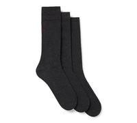 HUGO 3P RS Uni Colors CC Calcetines Hombre, Charcoal12, 39-42 (Pack de 3)