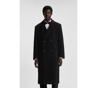 HUGO Abrigo cruzado en mezcla de lana - StyleMenci2541, 50549291 Negro XXL