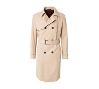 HUGO Gabardina repelente al agua con cinturón con hebilla - StyleMaluks2511, 50535072 Beige 46