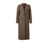 HUGO Abrigo formal relaxed fit con remache de monograma - StyleMojeni, 50569838 Marrón 40