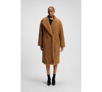 HUGO Abrigo oversize fit de imitación de piel - StyleMalite-1, 50547610 Marrón claro 38