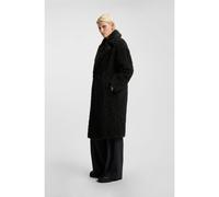 HUGO Abrigo oversize fit de imitación de piel - StyleMalite-1, 50547610 Negro 36