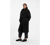 HUGO Abrigo oversize fit en tejido de peluche con cierre cruzado - StyleMalite-1, 50570962 Negro 36