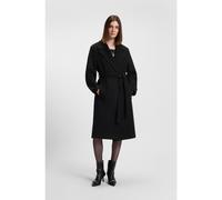 HUGO Abrigo regular fit con cinturón - StyleMelzy-1, 50547600 Negro 44