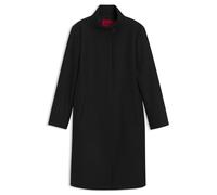 HUGO Abrigo regular fit en mezcla de lana - StyleMugo, 50570573 Negro 44