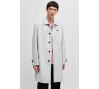 HUGO Abrigo regular fit en tejido de gabardina repelente al agua - StyleMaver2431, 50517771 Gris claro M