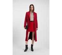 HUGO Abrigo relaxed fit en mezcla de lana - StyleMojeni, 50547691 Rojo 34
