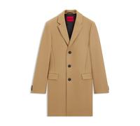 HUGO Abrigo slim fit en mezcla de lana y cashmere - StyleMigor2541, 50546552 Beige 56