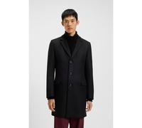 HUGO Abrigo slim fit en mezcla de lana y cashmere - StyleMigor2541, 50546552 Negro 110