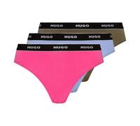 Hugo - Algodón Cintura Elástica Pack de Tres Multicolor - Underwear - Mujer - Multicolor - M -