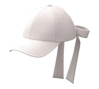 HUGO Ally-Bow-Seersucker Gorras, Open White110, Talla única para Mujer