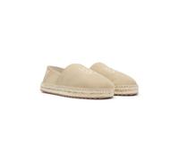 HUGO Alpargatas de ante con logo apilado - StyleSannes_slon_sd, 50563325 Beige claro 44