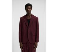 HUGO Americana de ajuste moderno en sarga elástica de altas prestaciones - StyleKarlo243X, 50544622 Rojo oscuro 54