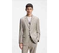 HUGO Americana de ajuste moderno en sarga elástica - StyleKarl263X, 50566971 Beige 48