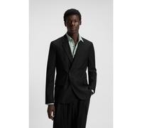 HUGO Americana slim fit con logo en el cierre - StyleHans254F2X, 50549053 Negro 46