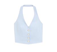 Hugo - Anuna Top - Tops - Mujer - Azul - L -