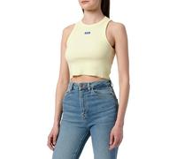 Hugo Baby Tank_B 10257055 01, Jersey_Arriba Mujer, Light/Pastel Yellow742,
