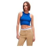 HUGO Baby Tank_B, Jersey Mujer, Open Blue493,
