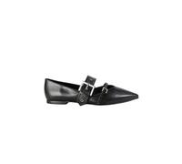 HUGO Bailarinas de piel de napa con correas de hebilla - StyleMaridia_Ball_BKNA, 50536400 Negro 40