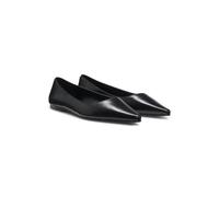 HUGO Bailarinas de piel con puntera afilada - StyleSeleny_Ball05_crltc, 50573867 Negro 36
