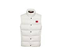 HUGO Baltino2141 Chaleco de Plumas, Natural107, XS para Hombre