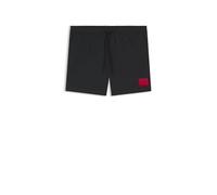 HUGO Dominica Swim_Short, Negro1, XXL para Hombre