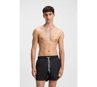 Hugo Bañador tipo shorts StyleHAITI 50469312 con forro integral y logo en contraste Negro S