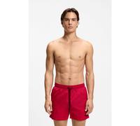 HUGO Bañador tipo short con logo estampado en contraste - StyleHAITI, 50469312 Rojo L