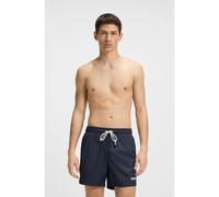 HUGO Bañador tipo shorts con forro integral y logo en contraste - StyleHAITI, 50469312 Azul oscuro XL
