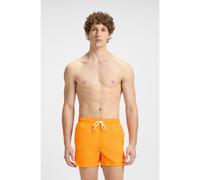 HUGO Bañador tipo shorts con forro integral y logo en contraste - StyleHAITI, 50469312 Naranja S
