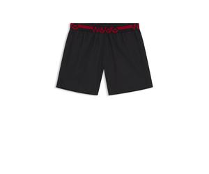 HUGO Bañador tipo shorts con logo dividido en la cintura - StyleTAPI, 50545388 Negro L