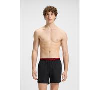 HUGO Bañador tipo shorts con logo dividido en la cintura - StyleTAPI, 50545388 Negro XL