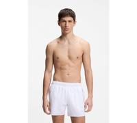 HUGO Bañador tipo shorts con logos repetidos - StyleTIKI, 50561111 Blanco S