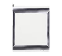 HUGO Bandana de seda con bordes a rayas - StyleBandana cm 60x60, 50567406 Azul estampado pcs.