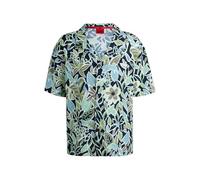 HUGO Beach Shirt Relaxed 10268906 0 Camiseta_Playa, 410Navy, M para Hombre