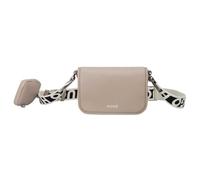 HUGO Bel Crossbody Flap, Bandolera para Mujer, Dark Beige, One Size