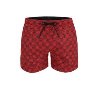 HUGO Bermudas 'Aaron' rojo / negro XL rojo / negro