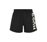 HUGO Bermudas 'Abas' negro / offwhite, Talla S
