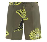 Hugo- Bermudas de Algodón- Shorts- Hombre- Verde- L- Bermudas de Algodón